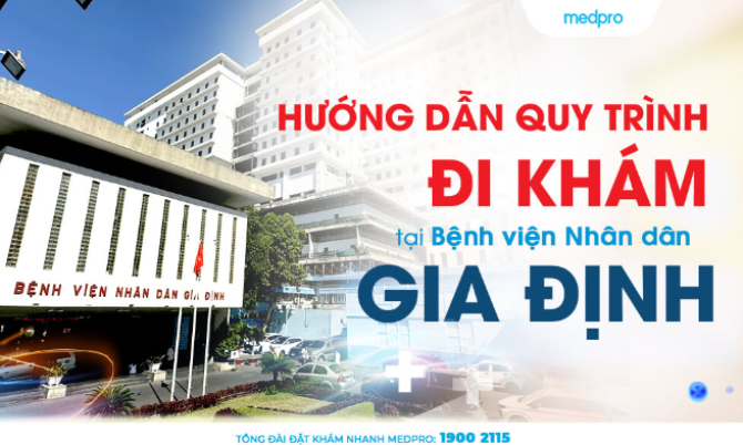 Hướng dẫn quy trình đi khám tại Bệnh viện Nhân dân Gia Định