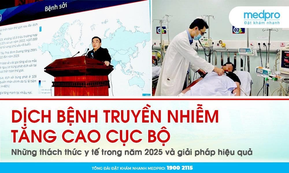 Dự báo bệnh truyền nhiễm 2025 và nguy cơ bùng phát bệnh