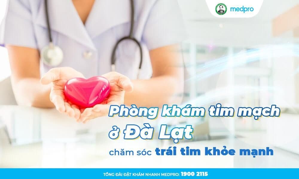 Phòng khám tim mạch ở Đà Lạt, chăm sóc trái tim khỏe mạnh